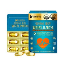 네이처드림 혈행에 좋은 알티지 rTG 오메가3 비타민E 30캡슐 1개월분 1박스 100%정품 161966