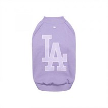 MLB PET 빅로고 맨투맨 LA (L.Lavender), M