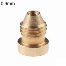 고압 폼 스프레이건 노즐 구리 코어 와셔 폼건 청소 도구 0.9 2mm 헤드, 0.9mm