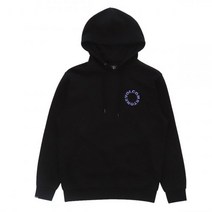 VOLCOM CHAOS 컴포트핏 후드티 블랙