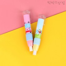 짱구는 못말려 짱구 샤프식 지우개 1개 랜덤 노크식 노크형 문구 팬시 학용품 입학 단체선물 필기