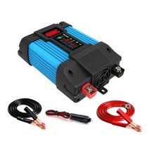 차량용인버터6000W 자동차 전원 인버터 LED 전압 용량 디스플레이 변압기 변환기 12V ~ 110/220V 듀얼 USB, 01 300W DC12V to 220V
