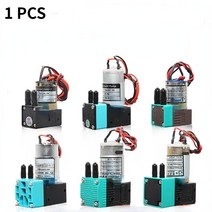 1PC DC24V 잉크젯 프린터 잉크 펌프 용 액체 UV 공기 micrp 다이어프램 교체, [08] typeH-24V 7W