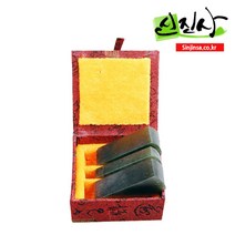 신진사 각종 전각돌 세트 모음(신몽고석 부용석 녹석 해월석 황아석 홍화석), 녹석세트/1치2푼