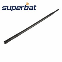 Superbat 3 피스 2.4GHz 12dBi 무 지향성 고무 오리 공중 부스터 WiFi 안테나 Wlan 라우터 용 RP-SMA Asus RT-AC66U RT-N6