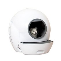 고양이 자동 화장실 대형 와이파이 배변 상자 앱 제어 패드 분지 5L 자기 청소 Arenero Gato Cerrado 반려동물, Standard version+UK Adapter