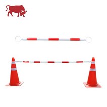 슬라이드 콘걸이대 백 적 백색봉 적색띠(3042), 슬라이드 콘걸이대 (백색봉 적색띠)