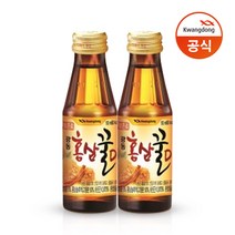 광동 홍삼꿀D 100ml 100병/ 6년근홍삼 벌꿀함유 건강음료, 광동 홍삼꿀D 100ml 100병/ 6년