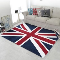 영국기 유니온잭 러그 극세사 125 X 150