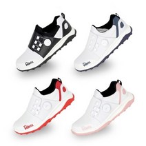 몬스터 다이얼 골프화 스파이크 스파이크리스 골프신발 캔버스골프화 패션골프화 필드 스크린 입 957590, M-001 알파 블랙_여성_스파이크리스 240