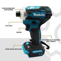 Makita DTD171 렌치 브러시 없는 임팩트 드라이버 18V BL 모터 베어 도구 유닛 무선, 02 기타