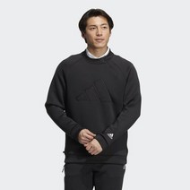 아디다스 3-바 크루넥 스페이서 니트 긴팔 셔츠 블랙 HG8299