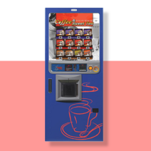 롯데 커피자판기 LVM6112KB 대형 자동판매기 12컬럼, 중고제품LVM-6112KB