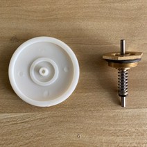 가스히터 난로 파츠 수리 1세트 길이 48mm OD 가스 보일러 워터 밸브 골무 및 온수기 윗면 덮개, 한개옵션0