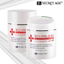 [홈쇼핑완판]시크릿에이지 슈멜츠 EX 엘시스테인 테카 50g l 15가지미백임상완료 l 기미크림 l 미백크림, 2개