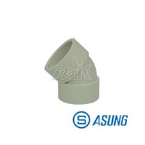 아성 45도엘보(PP) 40A, 1개
