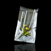 [KT알파쇼핑](VM) 기본형 접착식 PP 비닐봉투 35X40cm+4cm 100장, 투명 기본형
