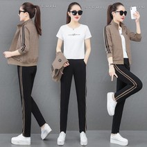 땀복 짐웨어 트레이닝셋업 여성 트레이닝복 빅사이즈 레저 캐주얼 츄리닝