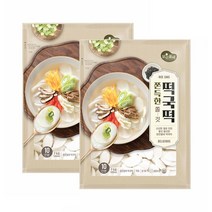 맑은물에 쫀득한 쫄깃 떡국떡 1kgx2개, 단품