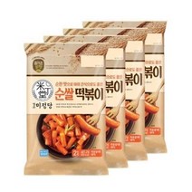 [제일제당] [CJ]즐거운동행 미정당 순쌀떡볶이 401.2GX4, 401.2g, 1세트