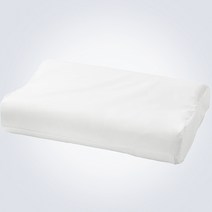 이케아침구 로센셰름 인체공학 베개용 커버 화이트 33x50cm