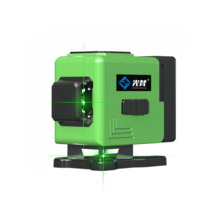 소형레이저레벨기 고정밀레벨기 미니측정기 그린빔, B 독일 미니 그린 라이트 12 라인