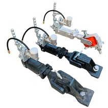 트레일러 부품 360도 회전 임팩트 커넥터 옵션 유압 및 케이블 브레이크, 케이블브레이크가있는은색2톤360도커넥터