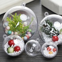 투명 반구 아크릴반구 플라스틱볼 브라이덜샤워 14cm, 투명공 원-14cm