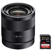 소니 SEL24F18Z Carl Zeiss 24mm f1.8 E-Mount 렌즈 wSAndis 안디스 k E엑스트레임 PRO SDXC 128GB UHS-1 Memory Card