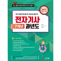 건기원 2021 전자기사 7개년 과년도 + 미니수첩 증정