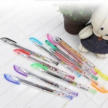 동아 미피 향기나는 중성펜, 0.5mm-연두
