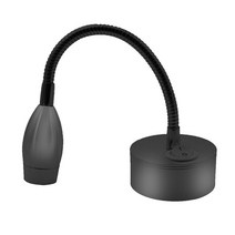 캠핑카 부품 자재 12v 조절 캠퍼 rv 독서등 요트 led 보트 휴대용 360 학위, 블랙카