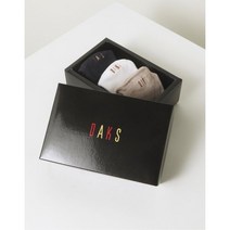 [닥스(잡화)] [닥스 액세서리] [23SS] DBSS3E233WT 남성페이크삭스3족 닥스