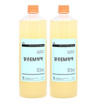 이엠그린 맑은EM원액, 1000ml, 2개
