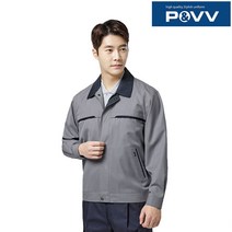 봄 여름 작업복 점퍼 S-J1102 다크 그레이 M~4XL 회사 근무복 사무실 사무복 유니폼 남자 근무 복 파브, 05-SM-J1102 (3XL)