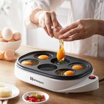 계란빵기계 미니 풀빵기계 국화빵 틀 집콕요리 무쇠