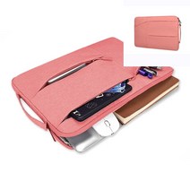 노트북 파우치 핑크 35x26cm 선물용파우치 PVC파우치 노트북15.6인치파우치 노트북파우치만들기 여행용파우치 태블