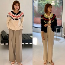 봄 가을 보헤미안가디건 데일리가디건