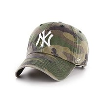 뉴에라 mlb모자 뉴욕 양키스 Compatible With New York Yankees Adjustable Strap Camo Camouflage Clean Up Cap Hat