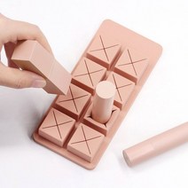 초콜릿 립스틱 보관함 케이스 소품, 인디핑크