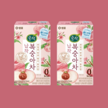 납작복숭아차 티백 제로칼로리 20T X 2개 순작, 36g, 20개입