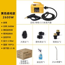 가정용 공업용 기본형 분사형 KL298 스팀기 멀티 저렴한 220V 고온 고압 스팀청소기, 2600W 셀프컨트롤 선물세트