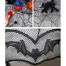 할로윈 카페꾸미기 거미줄 테이블보 3p 홍보