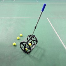 테니스공피커 테니스공수집기 골프 볼 피커 리트리버 가방 휴대용 분리형 골프 픽업 도구, 빨간색