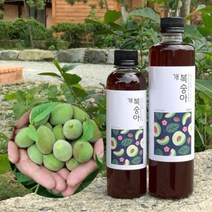 농부프린스 무농약 개복숭아청 개복숭아원액, 개복숭아원액 500ml