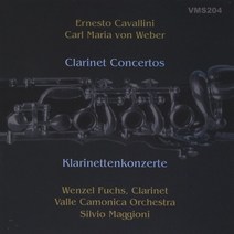[CD] Wenzel Fuchs 카발리니 / 베버: 클라리넷 협주곡 (Cavallini / Weber: Clarinet Concertos)