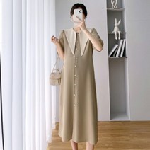 임산부 여름 룩 오 키작맘 롱 하객 봄 임산복 원 임산부원