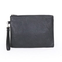 베이직엠 남성 여성 가방 클러치백 SD 물결주름 (28cmX21cm)