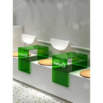 컬러 아크릴 디스플레이 스탠드 카페 의류매장 진열대, C타입-2