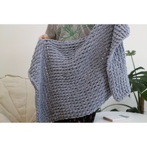 퍼피 핑거니팅 블랭킷 DIY패키지(부분동영상포함), 라일락